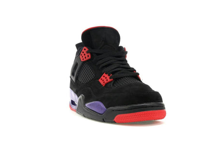 Jordan 4 Retro Raptors (2018) AQ3816-065 Black/Court Purple-University Red - savito
