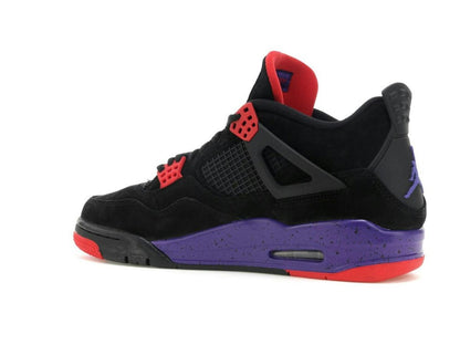 Jordan 4 Retro Raptors (2018) AQ3816-065 Black/Court Purple-University Red - savito