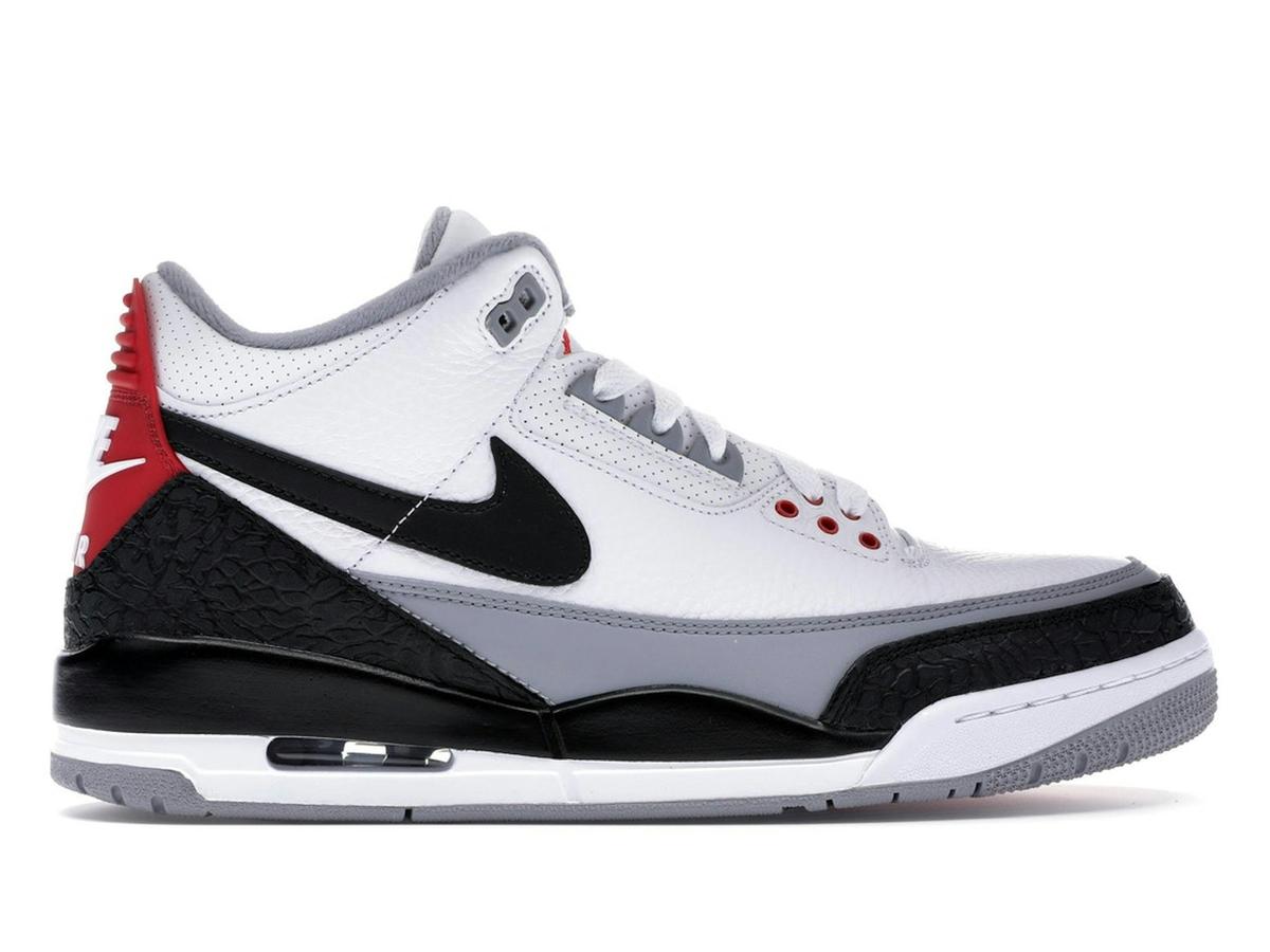 Jordan 3 Retro Tinker Hatfield AQ3835-160 White Black Fire Red Cement Grey - savito