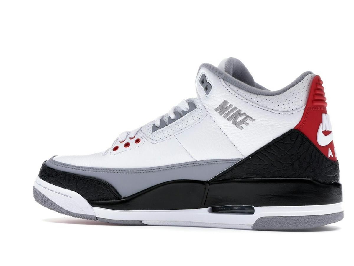Jordan 3 Retro Tinker Hatfield AQ3835-160 White Black Fire Red Cement Grey - savito