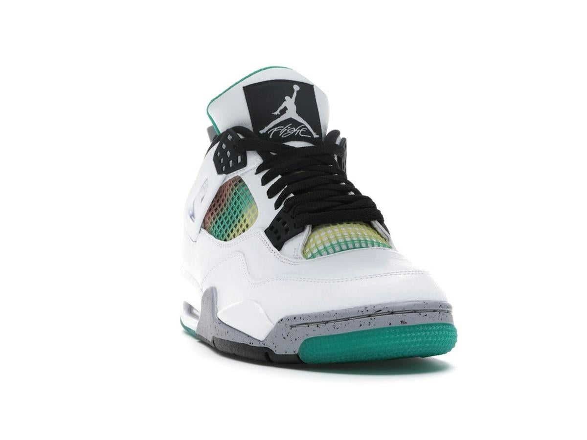 Jordan 4 Retro Lucid Green Rasta Women's AQ9129-100 - savito