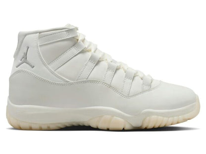 Jordan 11 Retro Pearl Women's AR0715-110 Sail Pearl Grey White Metallic Silver - savito