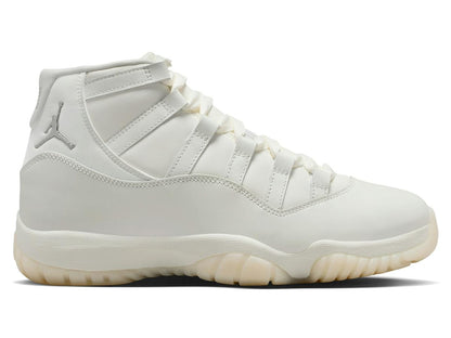 Jordan 11 Retro Pearl Women's AR0715-110 Sail Pearl Grey White Metallic Silver - savito