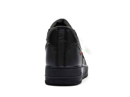 Nike Air Force 1 Low '07 Off-White MoMA (Without Socks) BLACK/METALLIC SILVER-BLACK AV5210-001 - savito