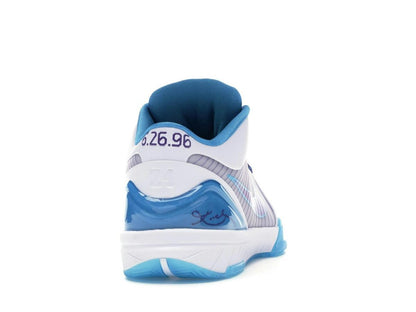 Nike Kobe 4 Protro Draft Day Hornets White Varsity Purple Orion Blue AV6339-100 - savito