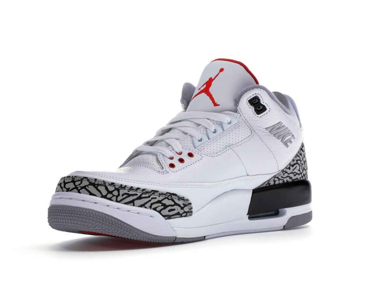 Jordan 3 Retro JTH Super Bowl White Fire Red Black AV6683-160 - savito