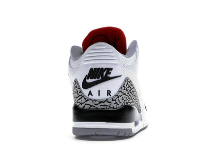 Jordan 3 Retro JTH Super Bowl White Fire Red Black AV6683-160 - savito