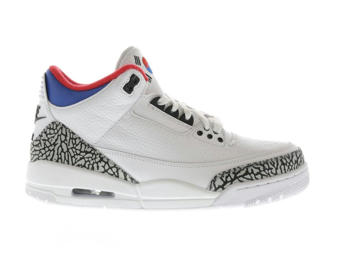 Jordan 3 Retro Seoul White Soar-Atom Red AV8370-100 - savito