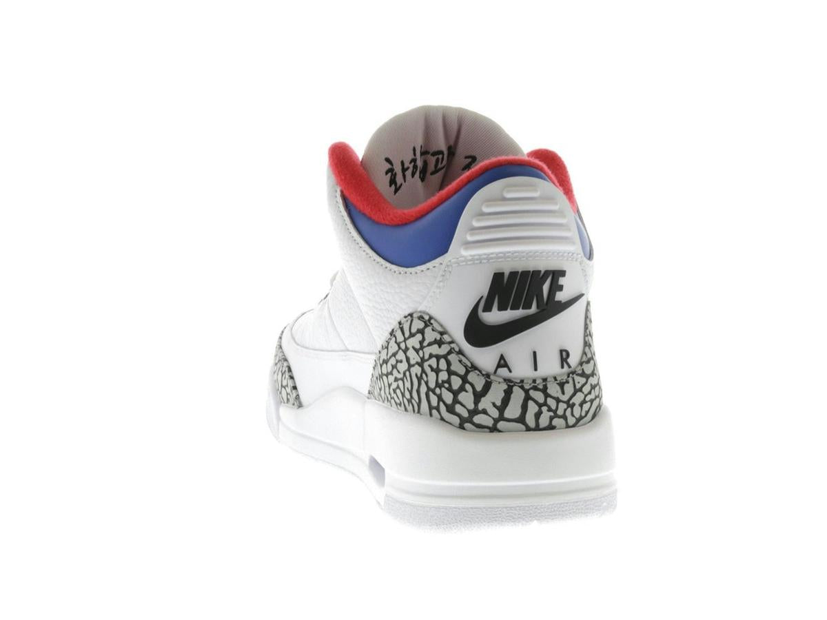 Jordan 3 Retro Seoul White Soar-Atom Red AV8370-100 - savito