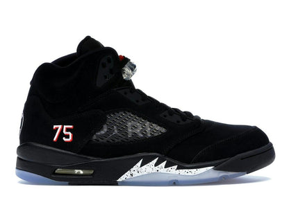 Jordan 5 Retro Paris Saint-Germain Black Challenge Red White AV9175-001 - savito