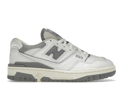 New Balance 550 Aime Leon Dore White Grey BB550ALE - savito