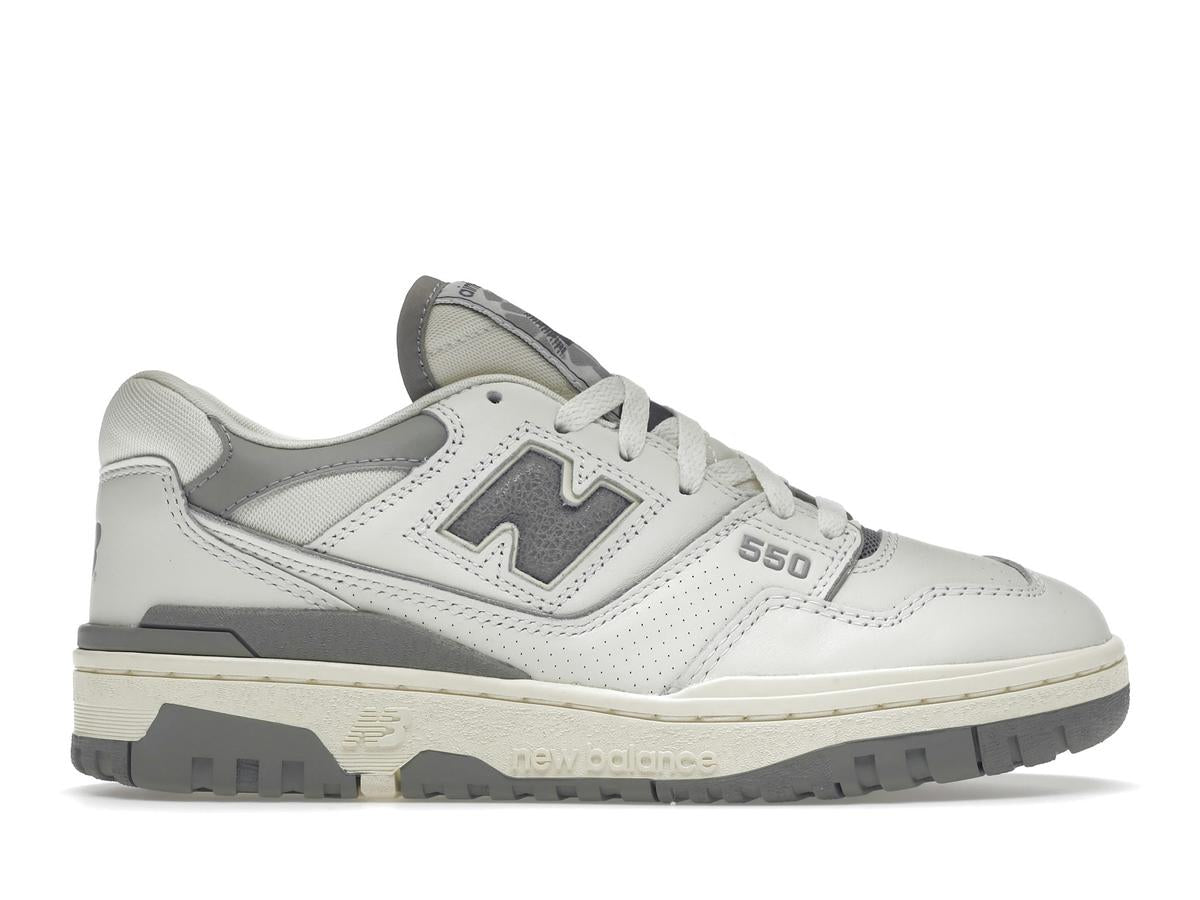 New Balance 550 Aime Leon Dore White Grey BB550ALE - savito