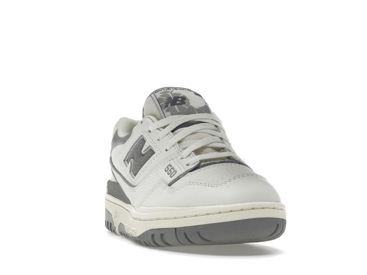 New Balance 550 Aime Leon Dore White Grey BB550ALE - savito