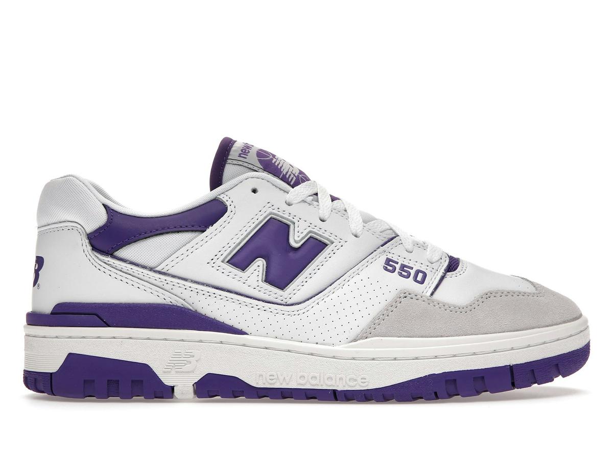 New Balance 550 White Purple BB550WR1 - savito