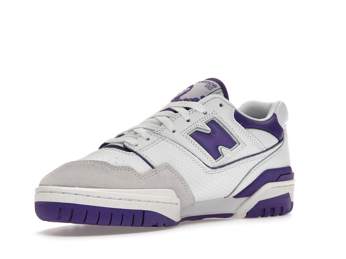 New Balance 550 White Purple BB550WR1 - savito