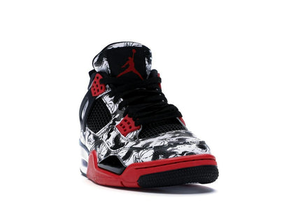 Jordan 4 Retro Tattoo 2018 Black Fire Red BQ0897-006 - savito