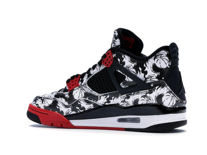 Jordan 4 Retro Tattoo 2018 Black Fire Red BQ0897-006 - savito