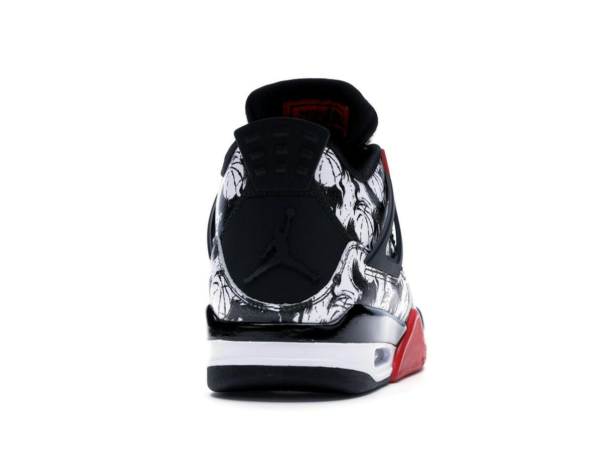 Jordan 4 Retro Tattoo 2018 Black Fire Red BQ0897-006 - savito