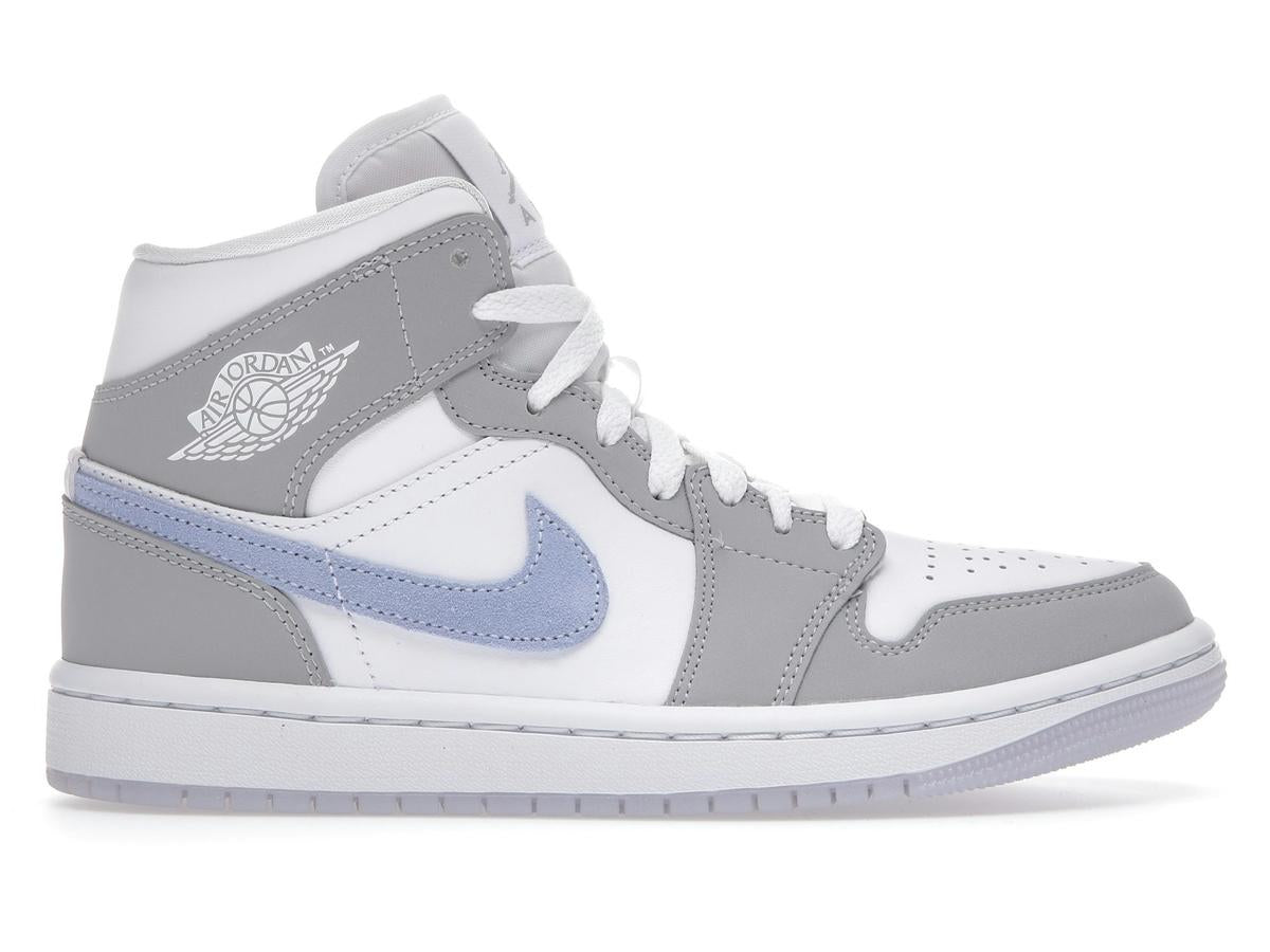Jordan 1 Mid Wolf Grey Aluminum (Women's) BQ6472-105 - savito