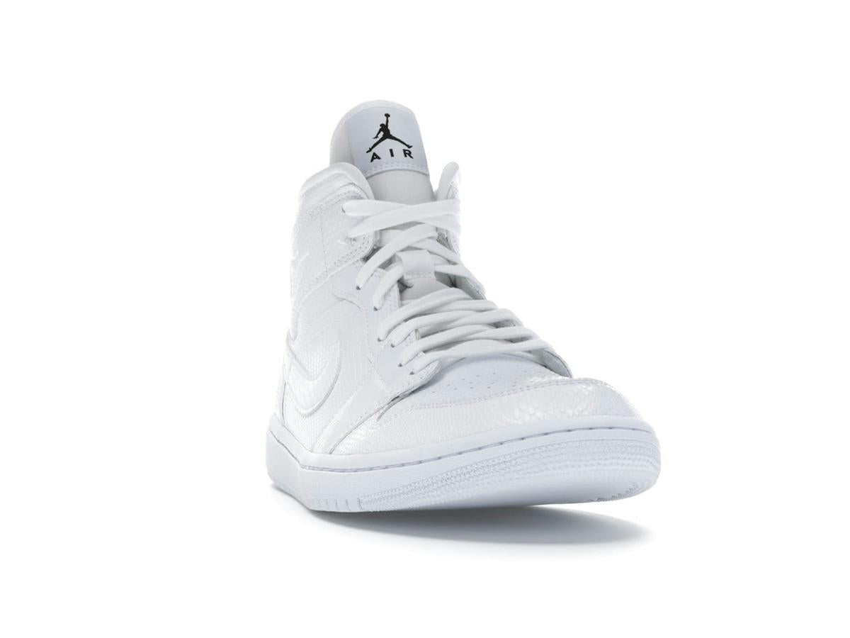 Jordan 1 Mid White Snakeskin Women's BQ6472-110 - savito