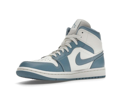 Jordan 1 Mid UNC 2022 Women's White University Blue BQ6472-141 - savito