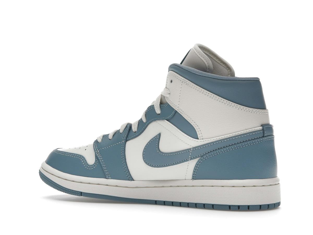 Jordan 1 Mid UNC 2022 Women's White University Blue BQ6472-141 - savito