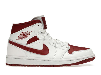 Jordan 1 Mid Reverse Chicago Women's White Red BQ6472-161 - savito