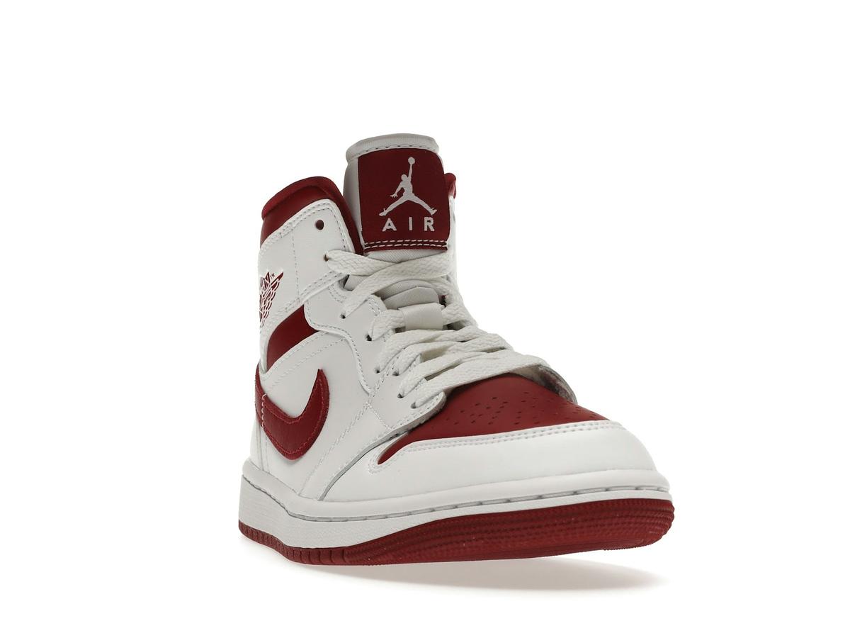 Jordan 1 Mid Reverse Chicago Women's White Red BQ6472-161 - savito