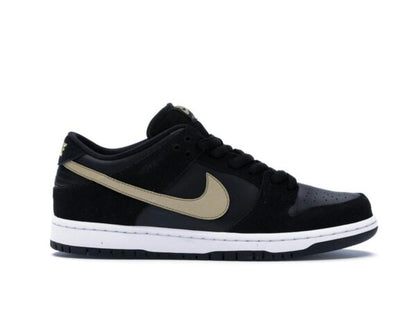 Nike SB Dunk Low Takashi 2018 Black Metallic Gold White BQ6817-002 - savito