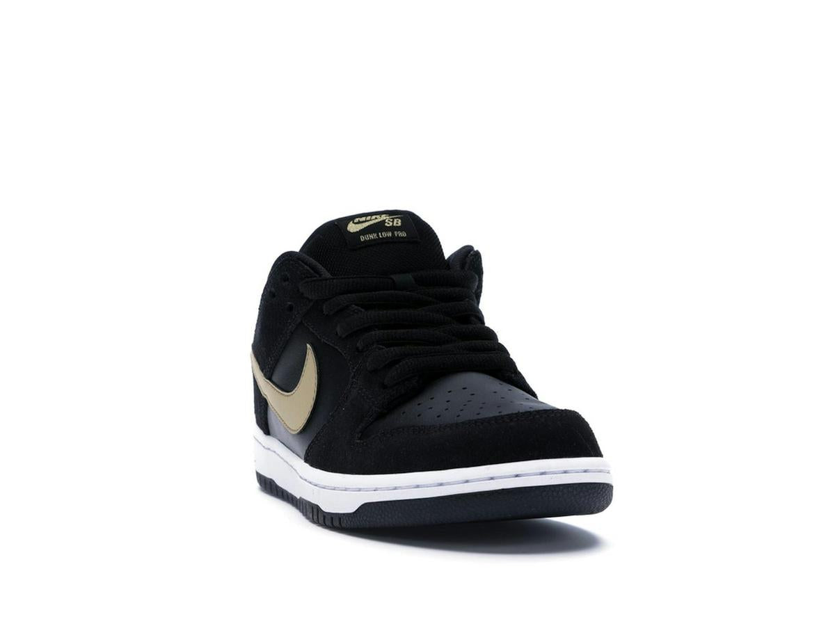 Nike SB Dunk Low Takashi 2018 Black Metallic Gold White BQ6817-002 - savito