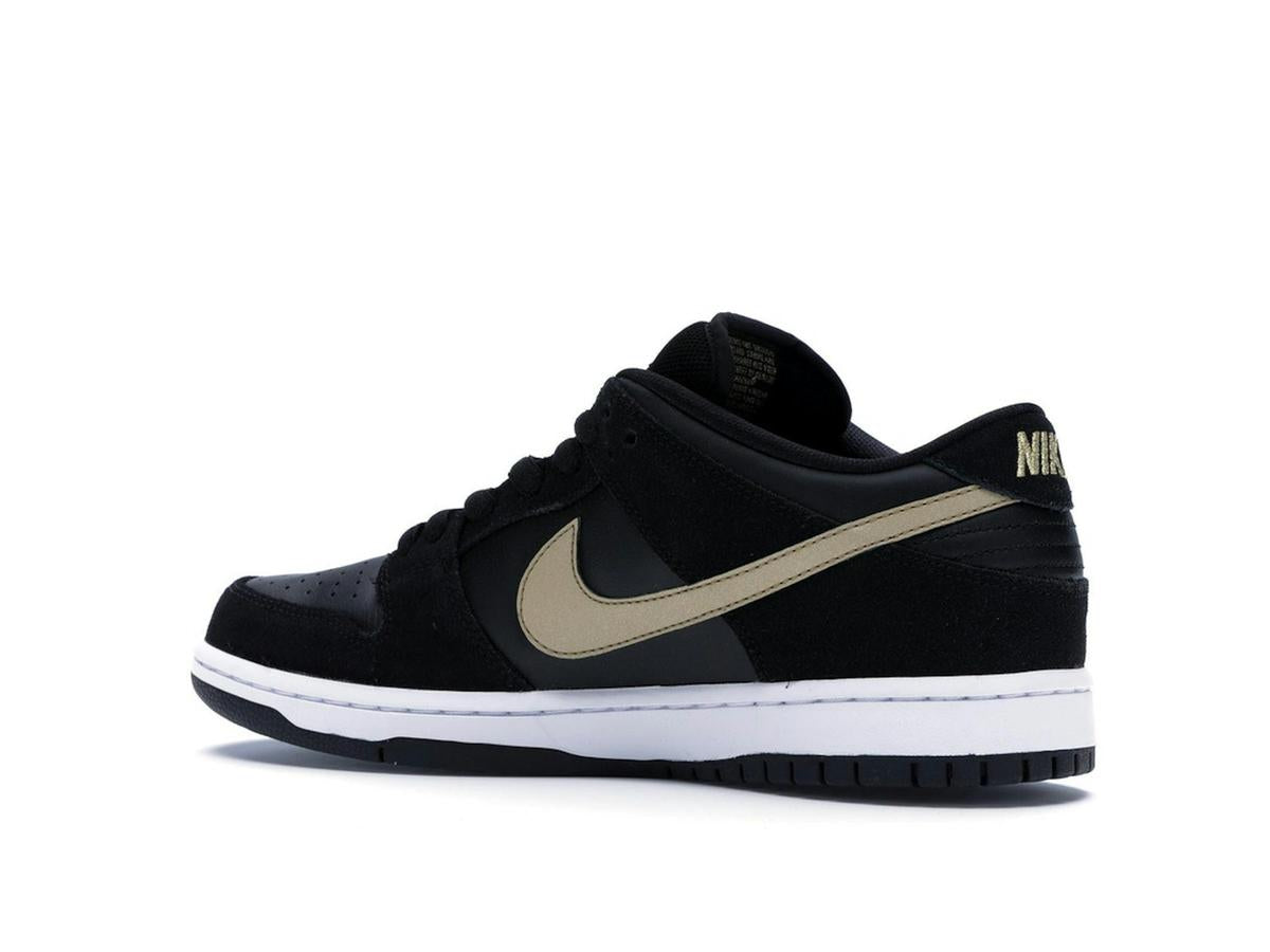 Nike SB Dunk Low Takashi 2018 Black Metallic Gold White BQ6817-002 - savito