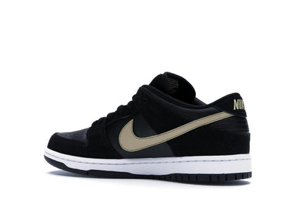Nike SB Dunk Low Takashi 2018 Black Metallic Gold White BQ6817-002 - savito