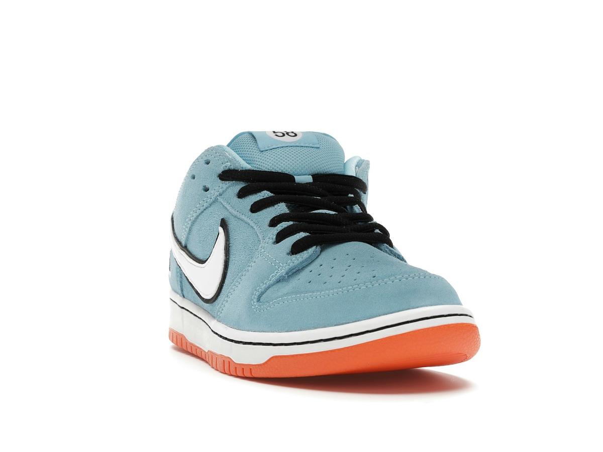 Nike SB Dunk Low Club 58 Gulf Blue Chill Safety Orange BQ6817-401 - savito