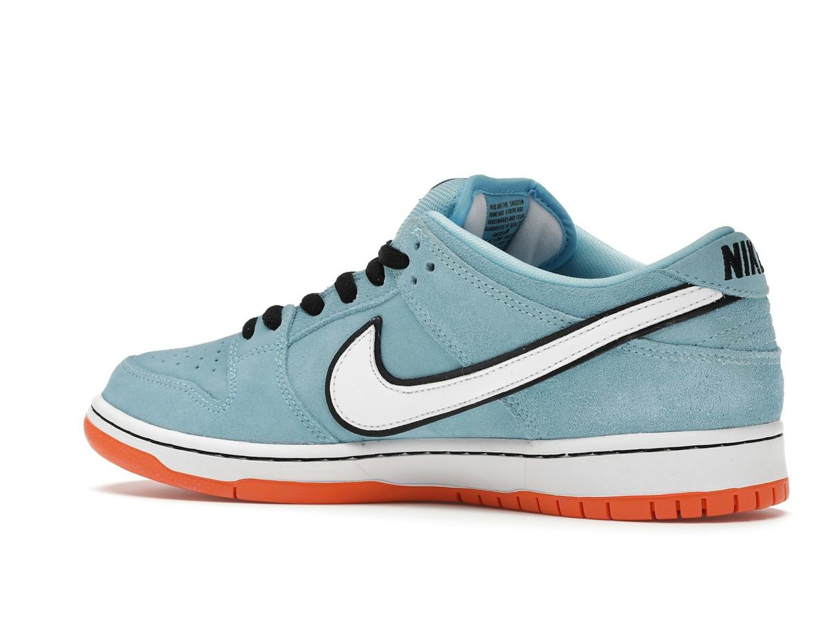 Nike SB Dunk Low Club 58 Gulf Blue Chill Safety Orange BQ6817-401 - savito