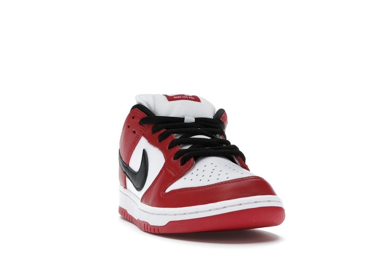 Nike SB Dunk Low Pro J-Pack Chicago Varsity Red/Black-White BQ6817-600 - savito