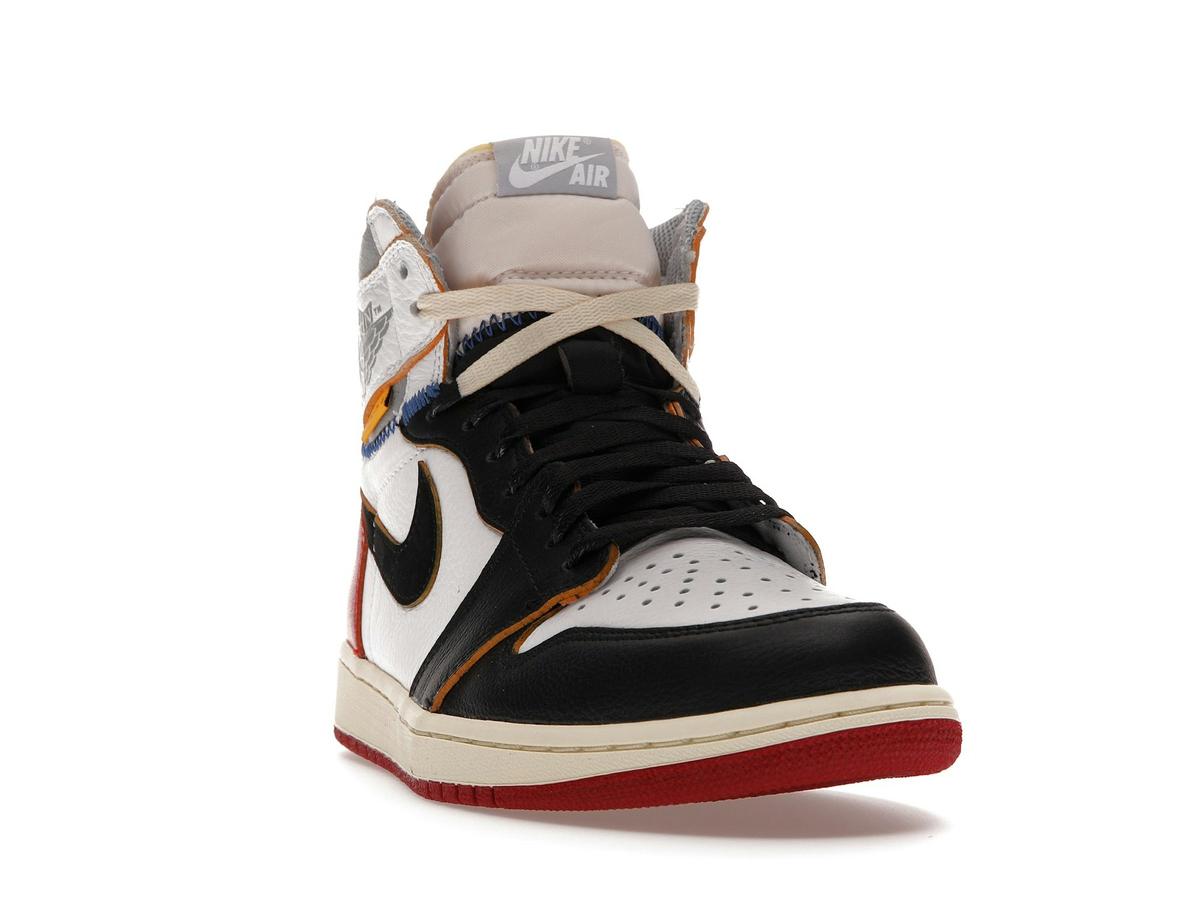 Jordan 1 Retro High Union Los Angeles Black Toe BV1300-106 White Black Red - savito