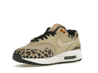 Nike Air Max 1 Leopard Women's Desert Ore Orange Peel Black Wheat BV1977-200 - savito