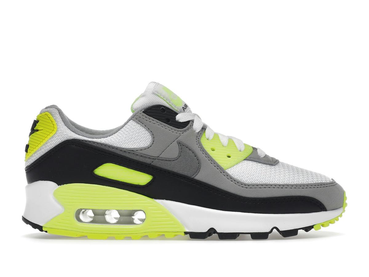 Nike Air Max 90 Recraft Volt White Black Women's CD0490-101 - savito