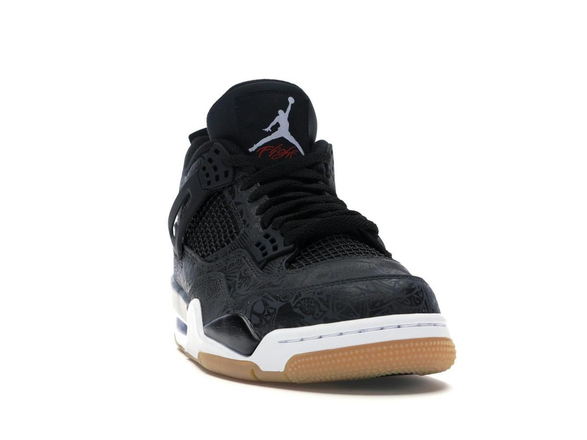 Jordan 4 Retro Laser Black Gum CI1184-001 - savito
