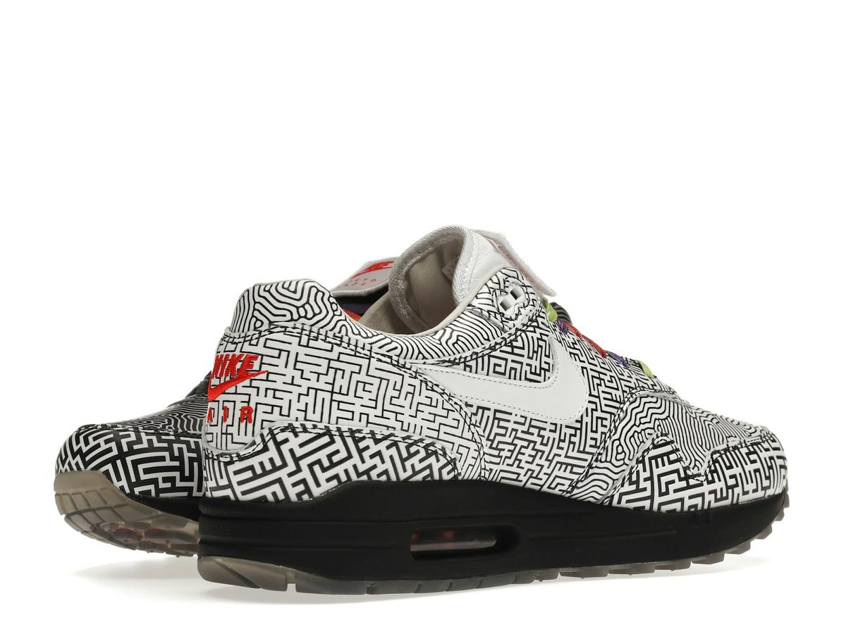 Nike Air Max 1 Tokyo Maze CI1505-001 WHITE/BLACK-MULTI-COLOR - savito