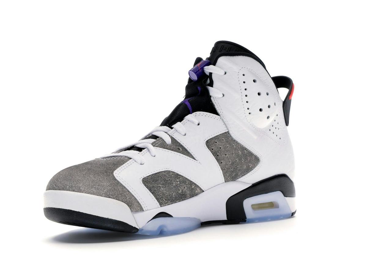 Jordan 6 Retro Flight Nostalgia Flint CI3125-100 White Dark Concord - savito