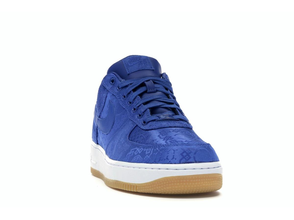 Nike Air Force 1 Low CLOT Blue Silk University Blue White Gum CJ5290-400 - savito