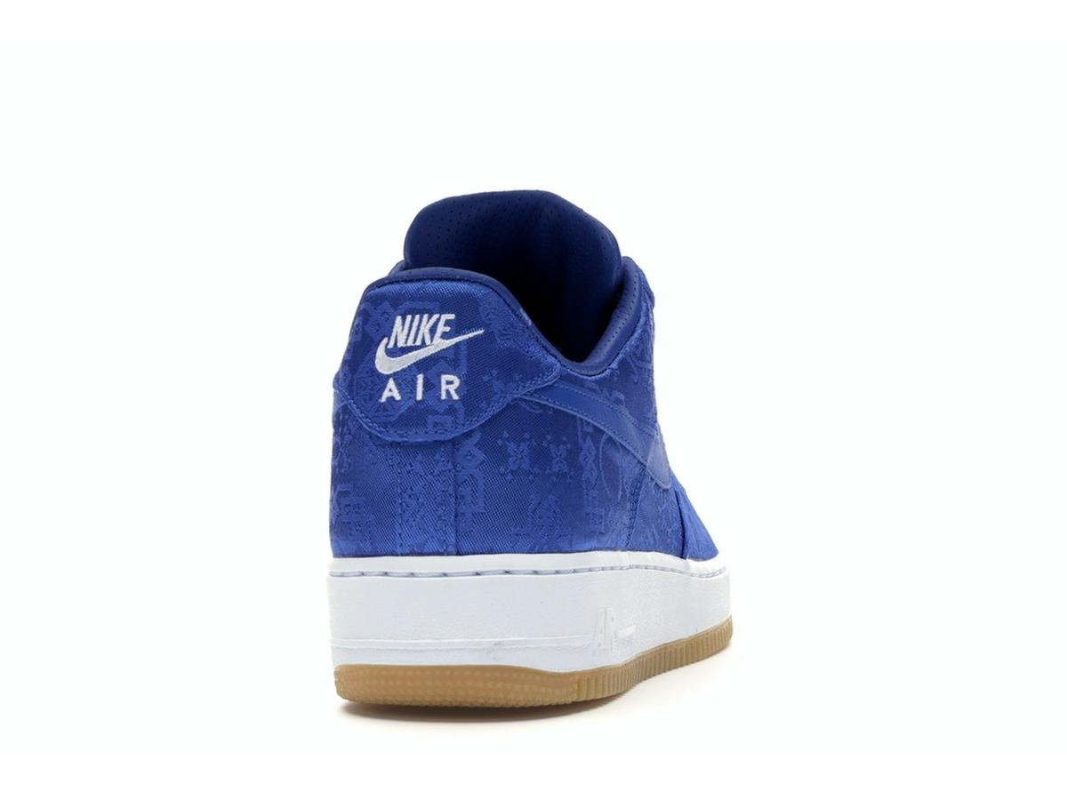 Nike Air Force 1 Low CLOT Blue Silk University Blue White Gum CJ5290-400 - savito