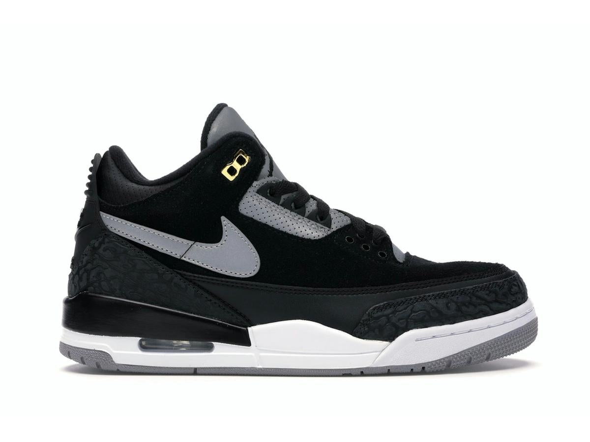 Jordan 3 Retro Tinker Black Cement Gold Black Cement Grey Metallic Gold CK4348-007 - savito