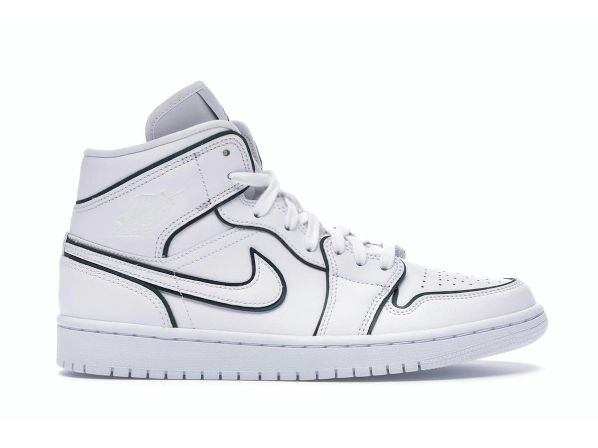 Jordan 1 Mid Iridescent Reflective White Women's CK6587-100 - savito