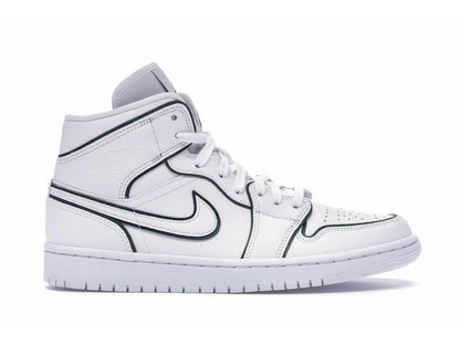 Jordan 1 Mid Iridescent Reflective White Women's CK6587-100 - savito