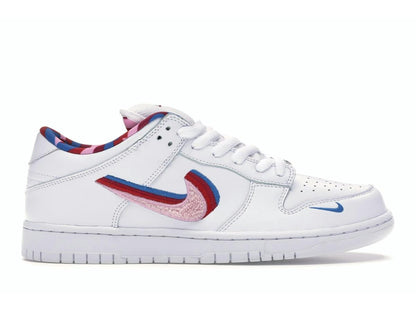 Nike SB Dunk Low Parra CN4504-100 White Red Pink - savito