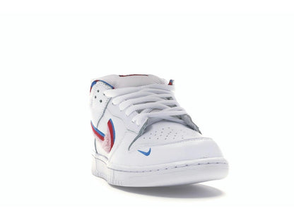 Nike SB Dunk Low Parra CN4504-100 White Red Pink - savito