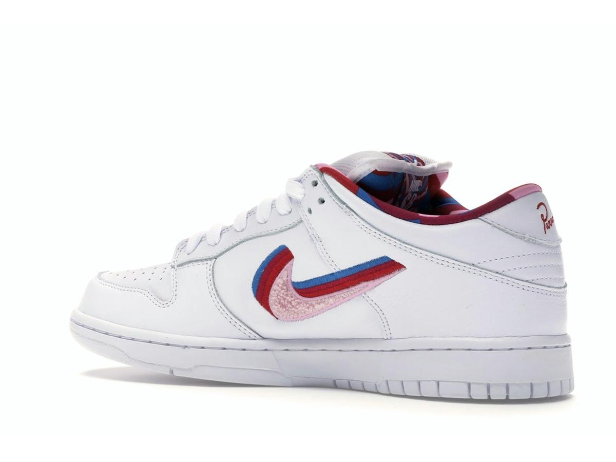 Nike SB Dunk Low Parra CN4504-100 White Red Pink - savito