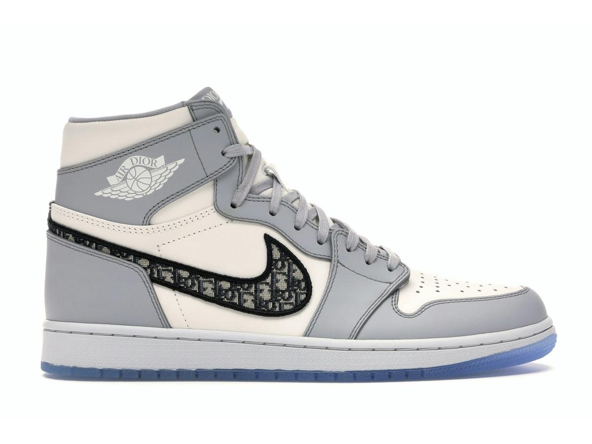 Jordan 1 Retro High Dior CN8607-002 Wolf Grey - savito